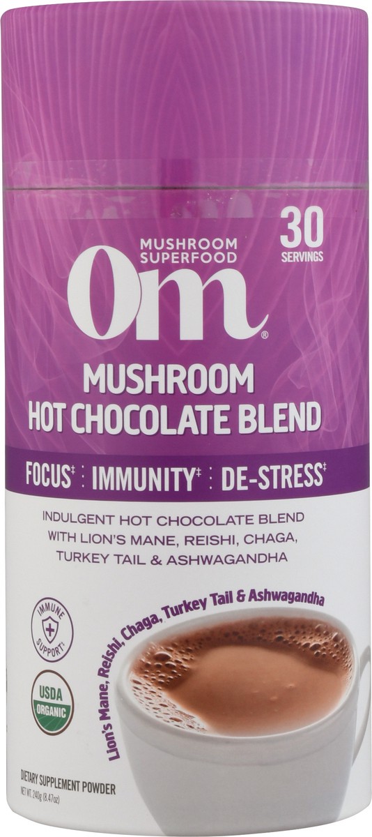 slide 4 of 12, Om Superfood Hot Chocolate Mushroom Blend 8.47 oz, 1 ct