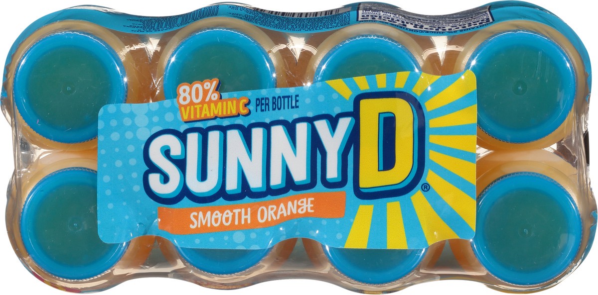 slide 9 of 9, Sunny D Smooth Orange Citrus Punch 8-6.75 fl oz Bottles, 8 ct