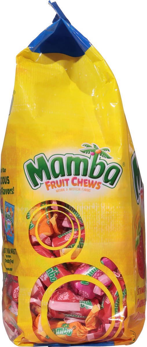 slide 7 of 9, Storck Mamba Strawberry/Raspberry/Orange Fruit Chews Party Size 30 oz, 30 oz