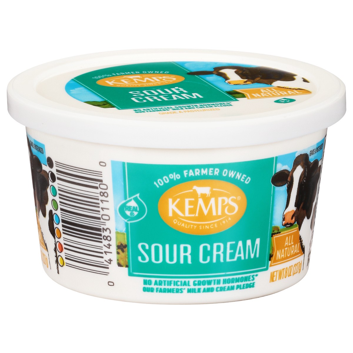 slide 6 of 9, Kemps Sour Cream 8 oz, 8 oz
