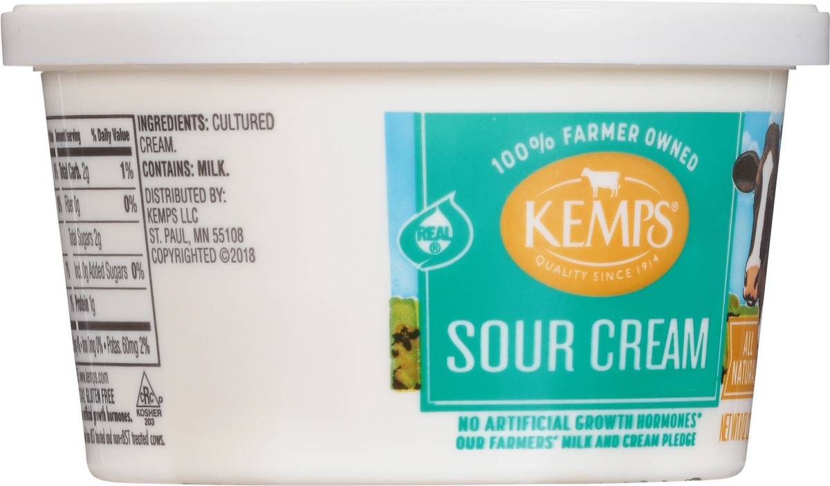 slide 5 of 9, Kemps Sour Cream 8 oz, 8 oz