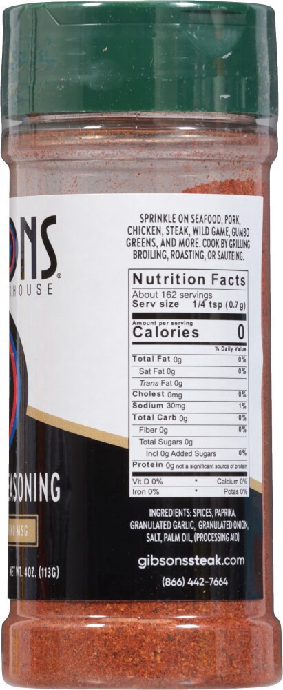 slide 3 of 4, Gibsons Blackened Seasoning, 4 oz