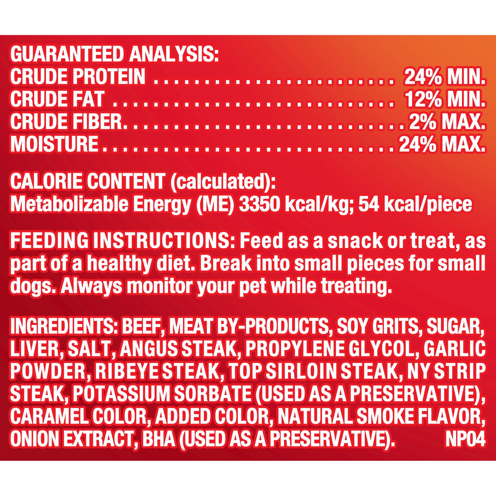 slide 3 of 8, Pup-Peroni Ribeye, 22.5 oz
