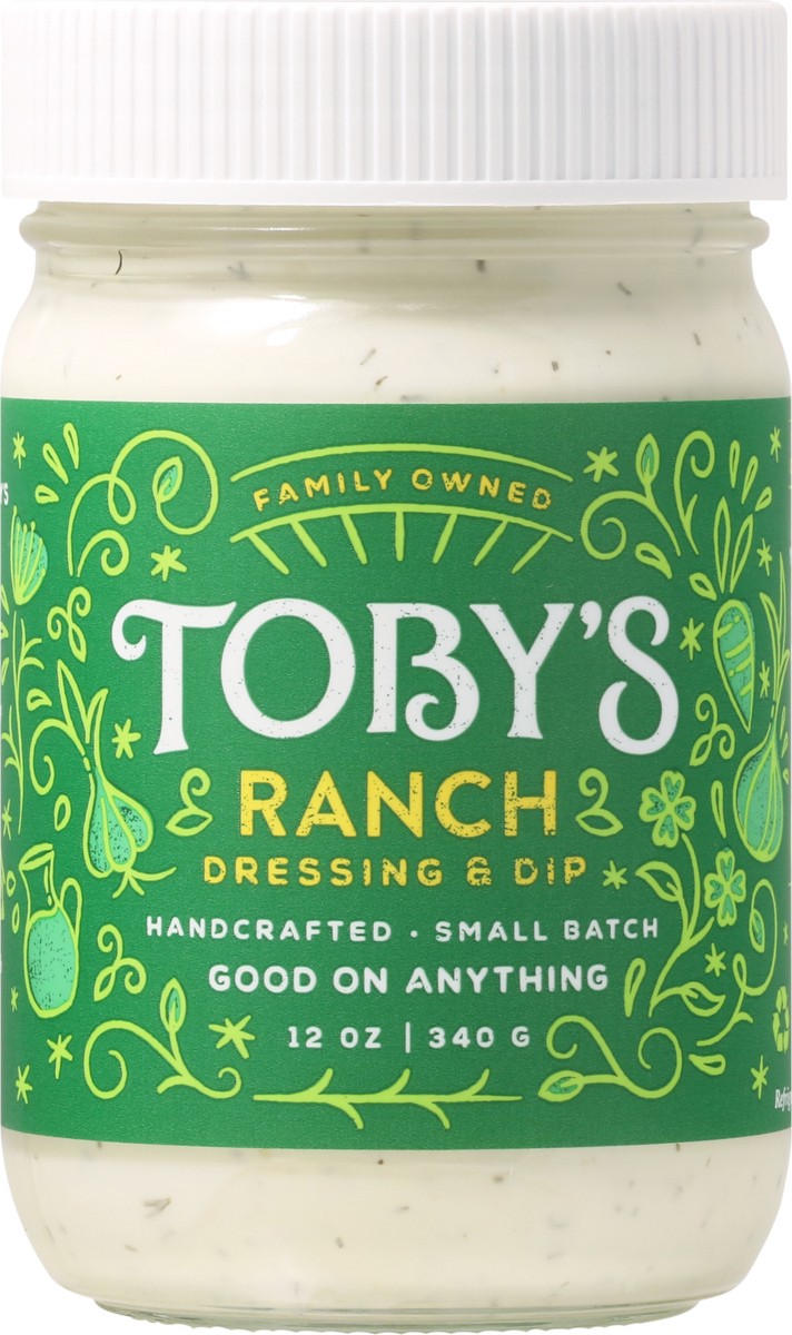 slide 9 of 11, Toby's Family Foods Ranch Dressing, 