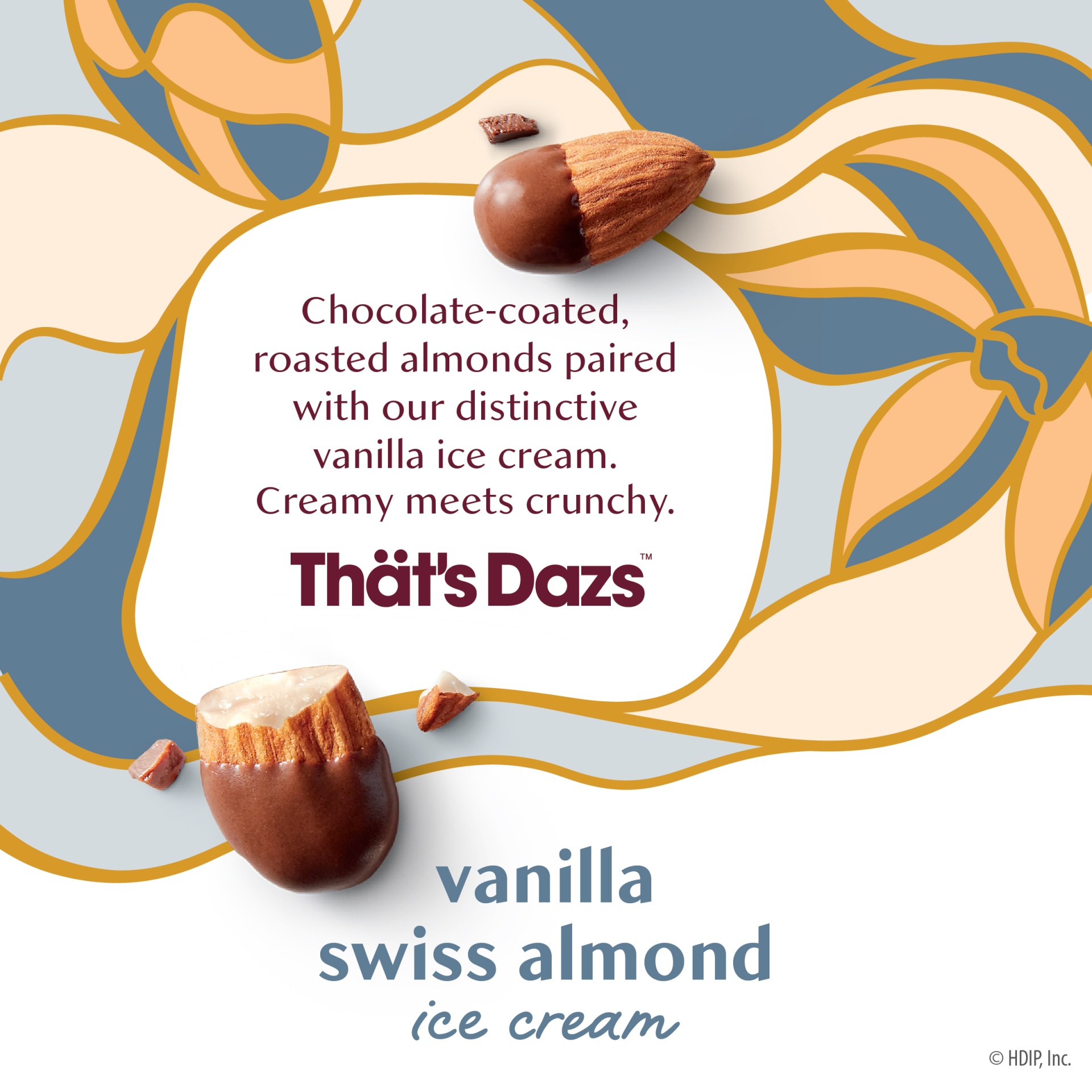 slide 2 of 7, Häagen-Dazs Vanilla Swiss Almond Ice Cream, 14 oz