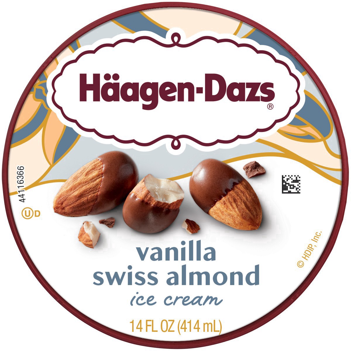 slide 68 of 74, Häagen-Dazs Vanilla Swiss Almond Ice Cream, 14 oz