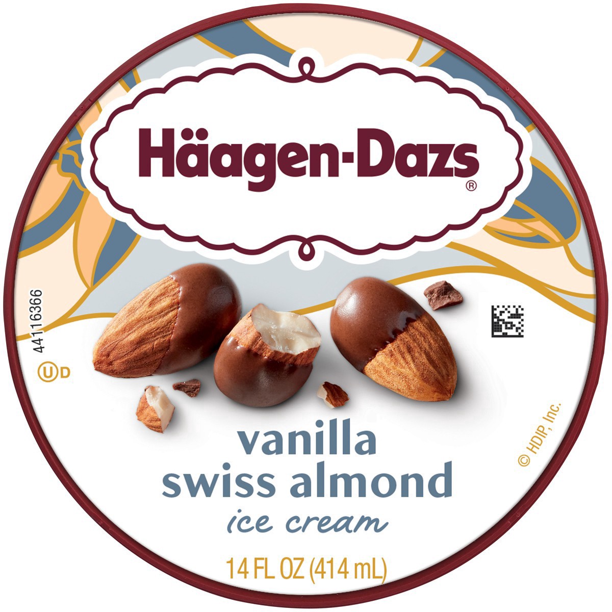 slide 46 of 74, Häagen-Dazs Vanilla Swiss Almond Ice Cream, 14 oz