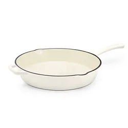 Kitchen & Table by H-E-B Enameled Cast Iron Skillet - Cloud White