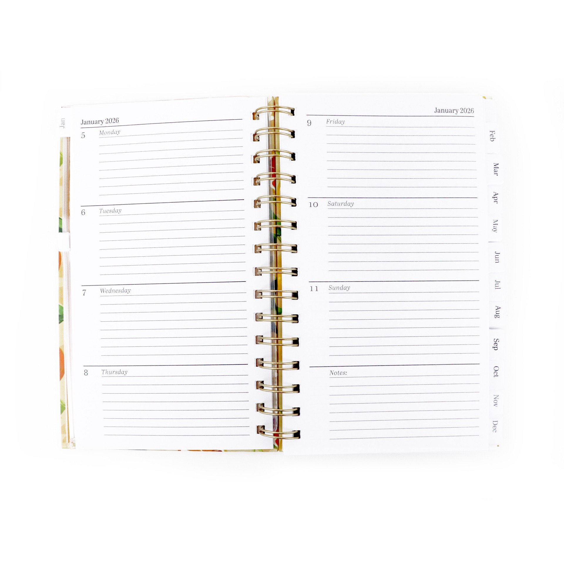 slide 4 of 4, 5" X 8" Citrus Kitchen 2026 Planner By Recollections, 5 in x 8 in