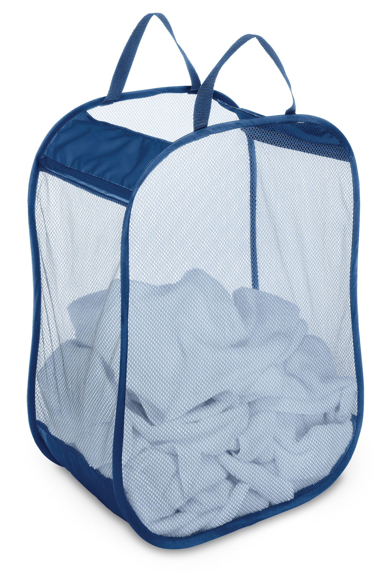 slide 1 of 4, Whitmor Laundry Bag, Pop and Fold, Sage, 1 ct