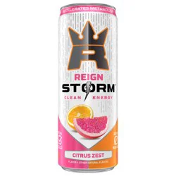 Reign Storm Citrus Zest Energy Drink 12 fl oz