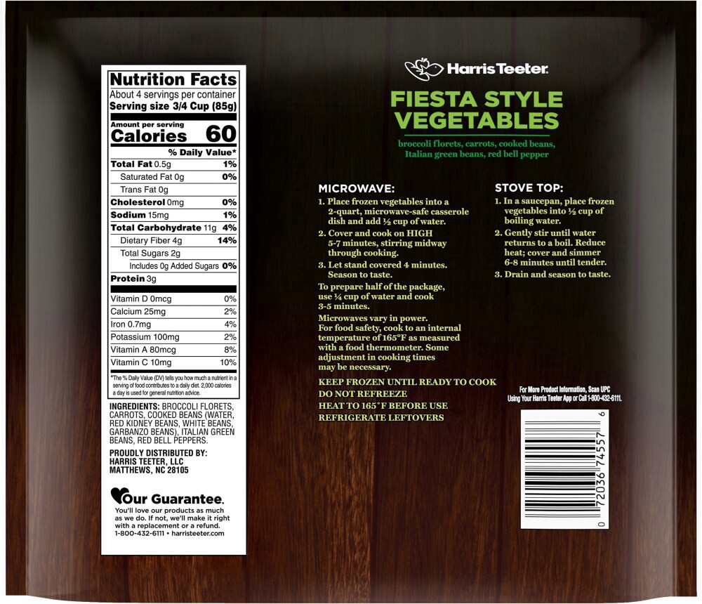 slide 2 of 2, Harris Teeter® Fiesta Style Frozen Vegetables, 12 oz