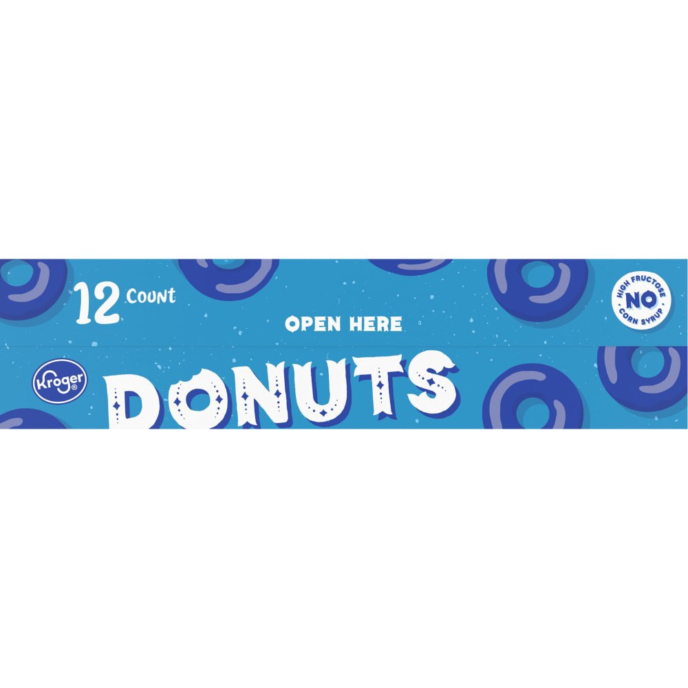 slide 4 of 6, Kroger Plain Cake Donuts, 12 oz