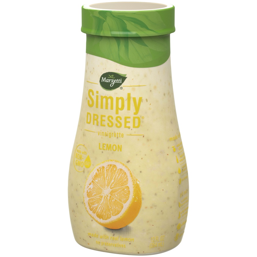 slide 3 of 8, Marzetti Simply Dressed Lemon Vinaigrette, 12 fl oz