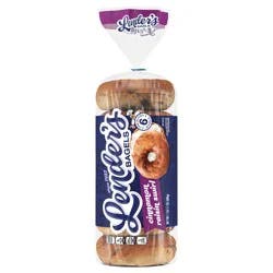 Lender's Original Cinnamon Raisin Refrigerated Bagels, 6 count, 17.1 oz