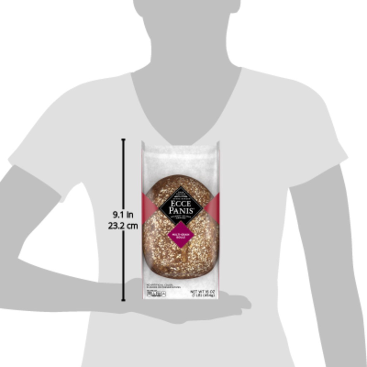 slide 11 of 11, Ecce Panis All Natural Multigrain Boule, 16 oz