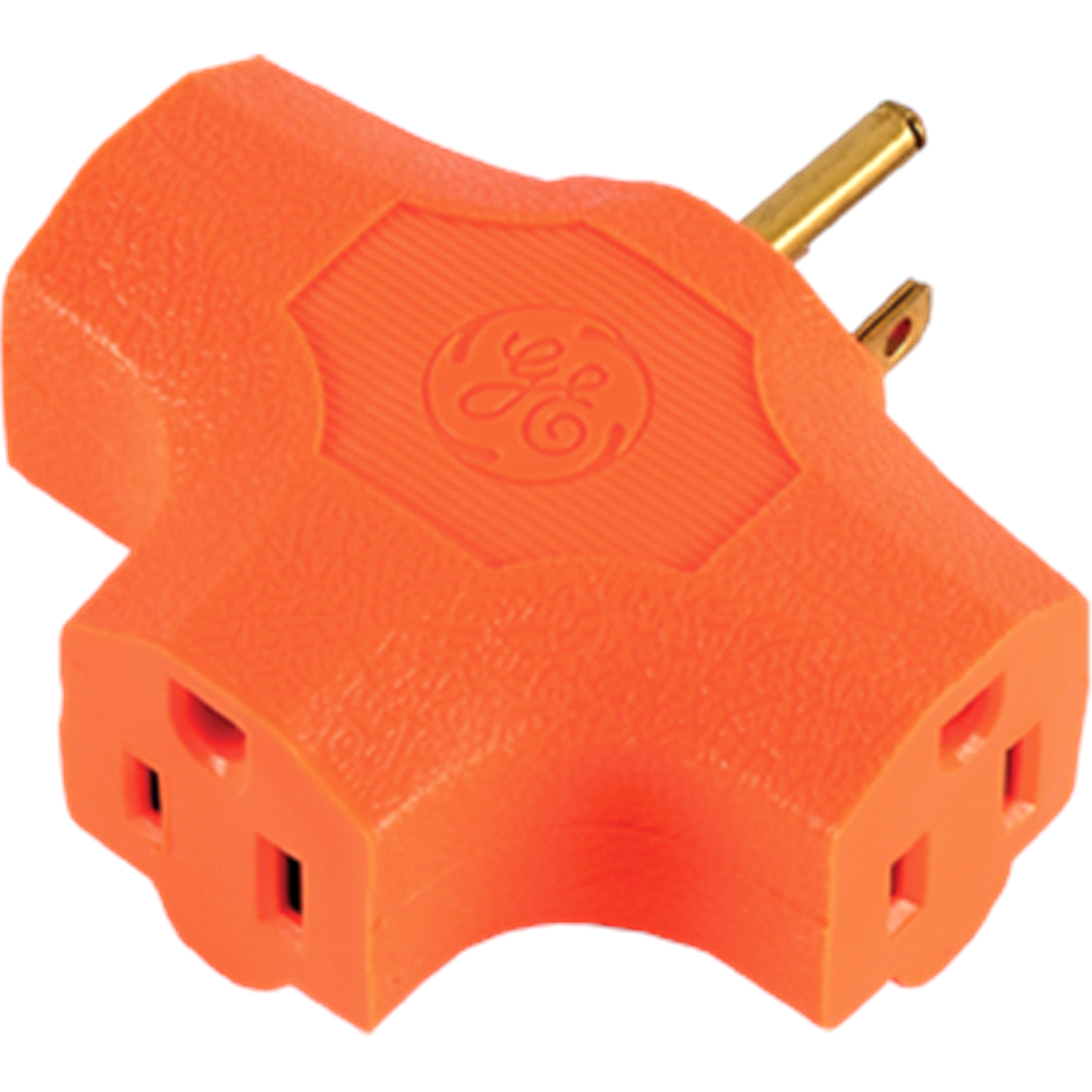 slide 2 of 3, GE Heavy Duty 3-Outlet Adapter, 1 ct