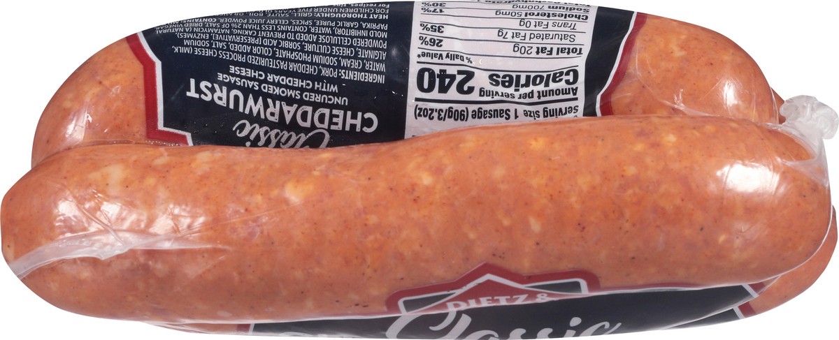 slide 5 of 14, Dietz & Watson Classic Cheddarwurst 16 oz, 16 oz