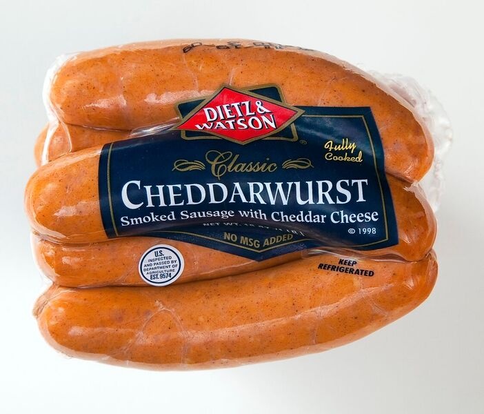 Dietz & Watson Cheddarwurst Franks 16 oz Shipt