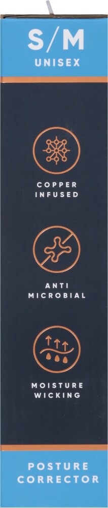 slide 5 of 5, Copper Compression Unisex Unisex Posture Corrector S/M 1 ea, 1 ct