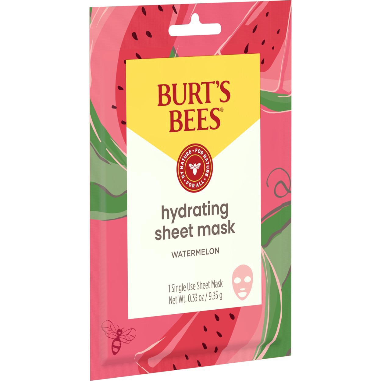 slide 33 of 101, Burt's Bees Hydrating with Watermelon Sheet Mask 1 ea, 1 ct