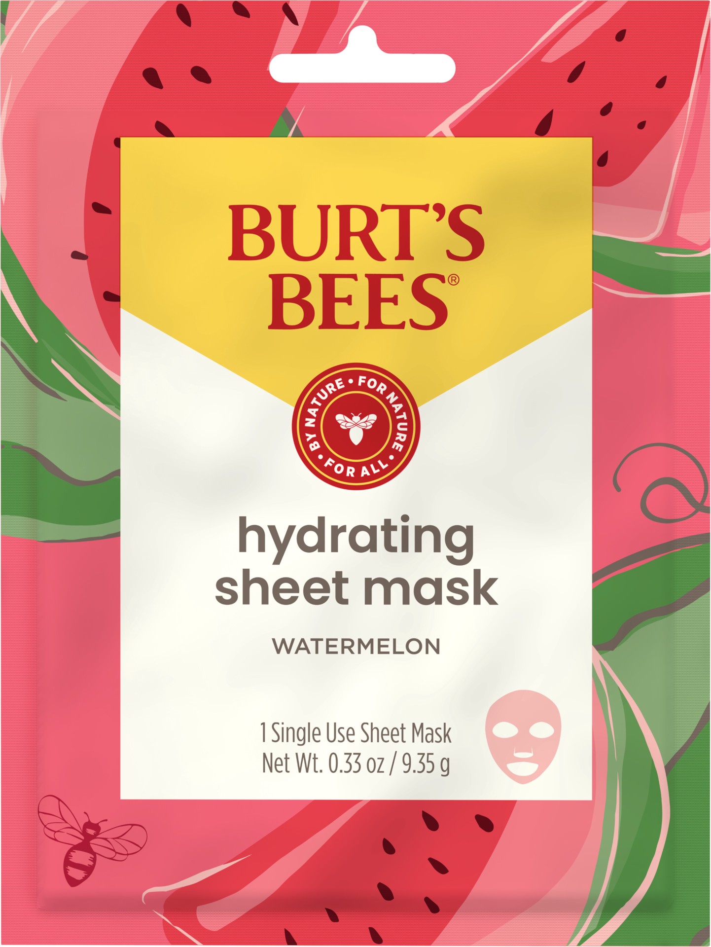 slide 1 of 101, Burt's Bees Hydrating Sheet Mask, 1 ct