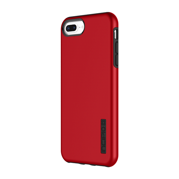 slide 1 of 1, Incipio DualPro Case for iPhone 8 Plus, iPhone 7 Plus, & iPhone 6/6s Plus - Iridescent Red/Black, 1 ct