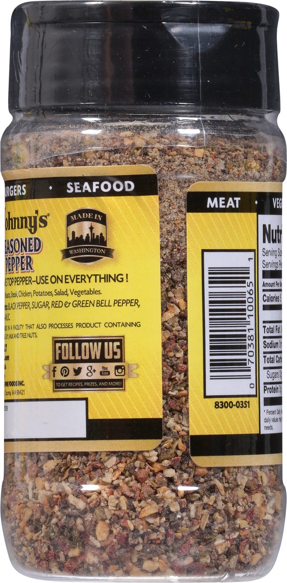 slide 6 of 9, Johnny's Seasoned Pepper 5 oz, 