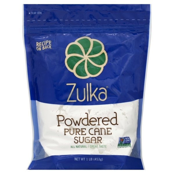 slide 1 of 2, Zulka Powdered Pure Cane Sugar 1 lb, 1 lb