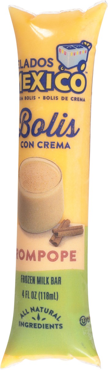 slide 6 of 9, Helados Mexico Premium Rompope Frozen Milk Bar 4 fl oz, 6 oz