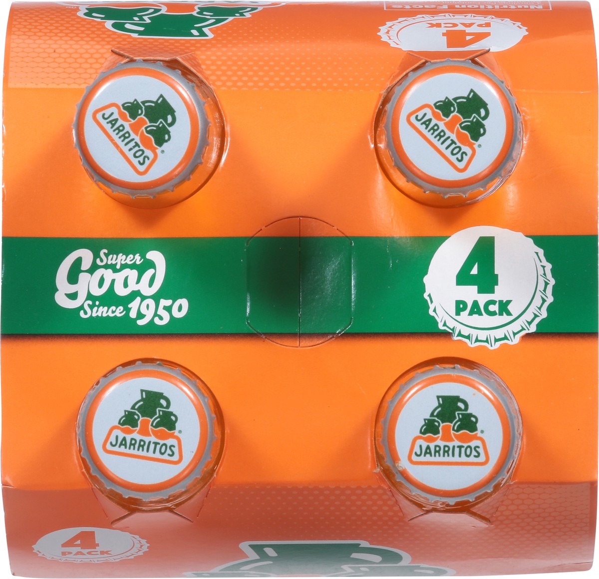 slide 9 of 15, Jarritos Mandarin Soda 4 Pack 4 - 12.5 fl oz Bottles, 4 ct; 12.5 oz
