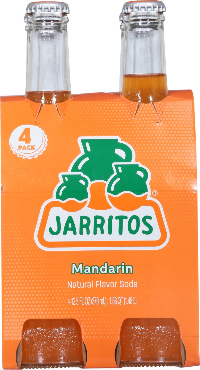 slide 2 of 15, Jarritos Mandarin Soda 4 Pack 4 - 12.5 fl oz Bottles, 4 ct; 12.5 oz