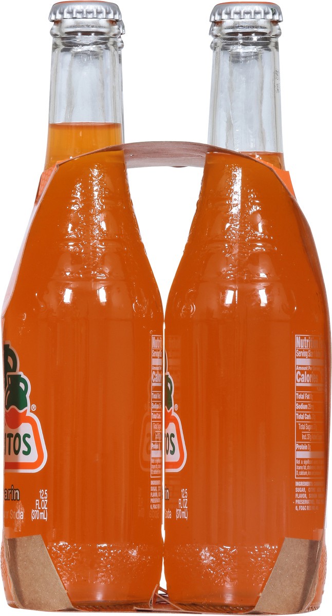 slide 12 of 15, Jarritos Mandarin Soda 4 Pack 4 - 12.5 fl oz Bottles, 4 ct; 12.5 oz
