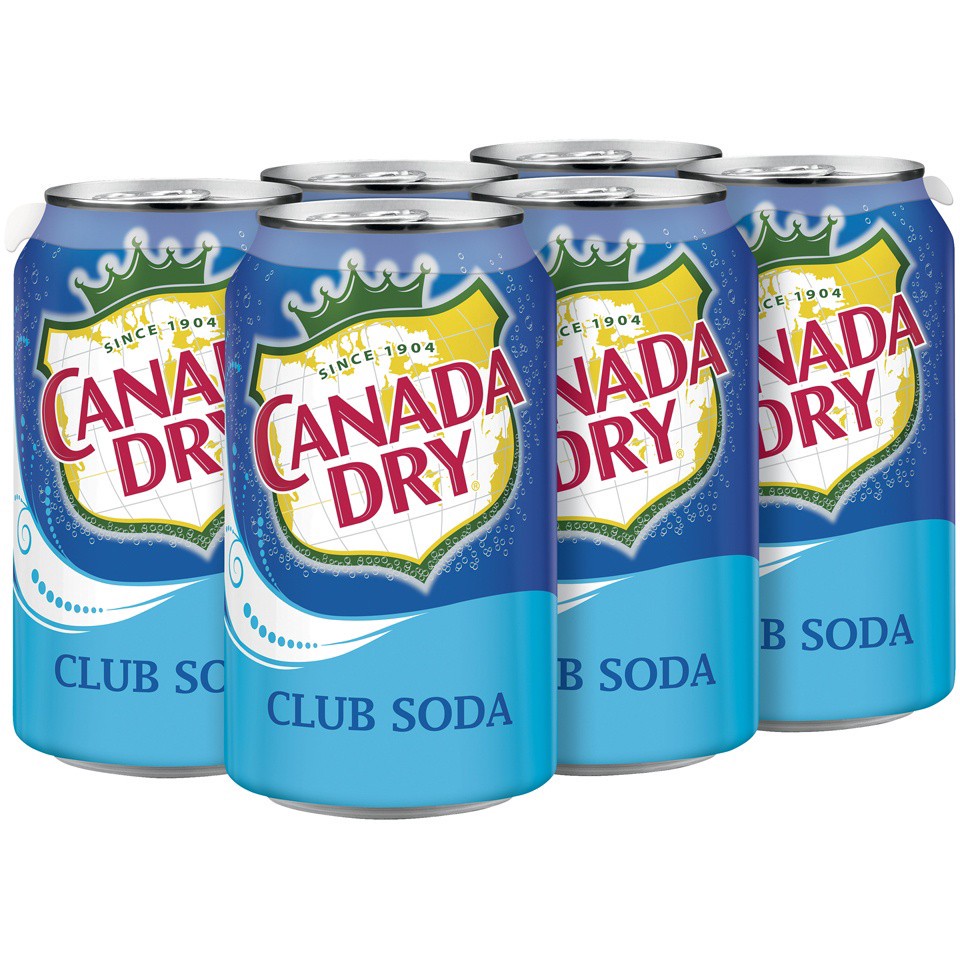 slide 3 of 3, Canada Dry C/Dry Club Soda- 6 ct; 12 oz, 6 ct; 12 oz