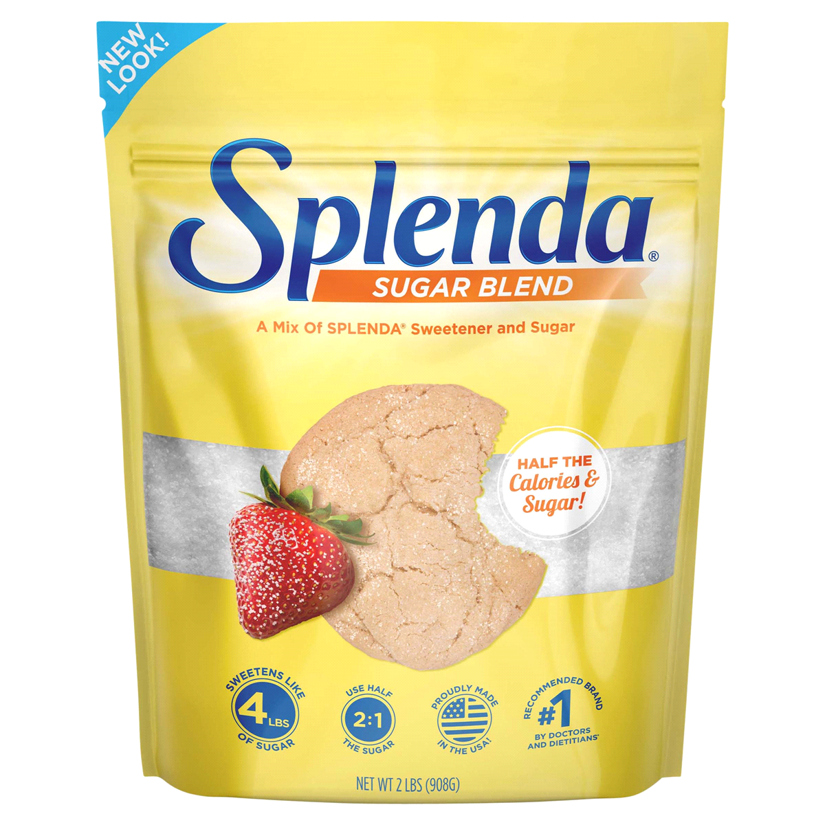 slide 1 of 9, Splenda Sugar Blend, 2 lb