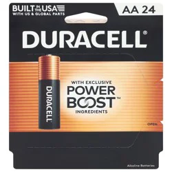 Duracell AA Alkaline Batteries 24 Each