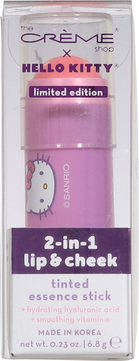 slide 11 of 13, The Crème Shop Hello Kitty 2-in-1 Lip & Cheek Tinted Pretty Bow Essence Stick 0.23 oz, 0.23 oz