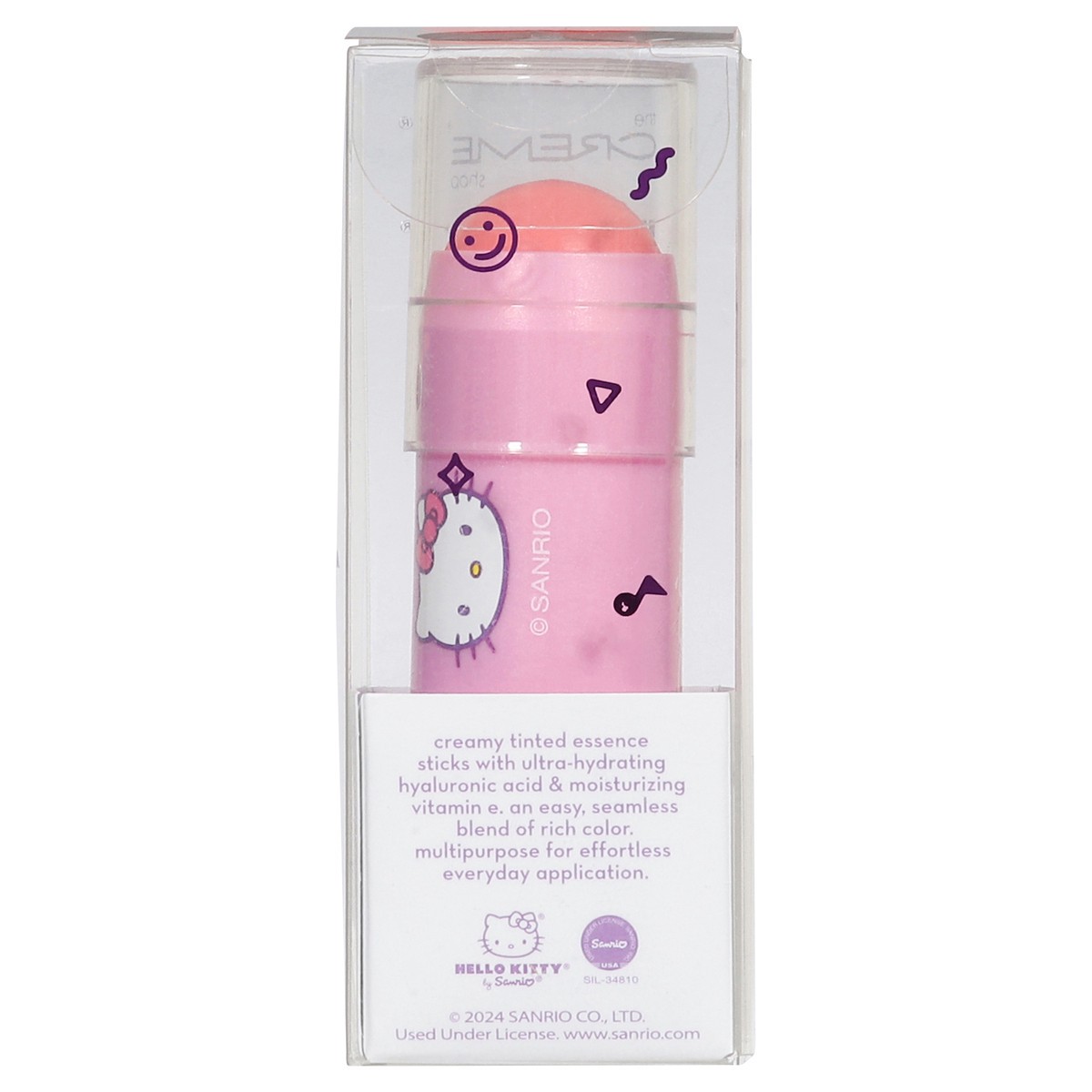 slide 7 of 13, The Crème Shop Hello Kitty 2-in-1 Lip & Cheek Tinted Pretty Bow Essence Stick 0.23 oz, 0.23 oz