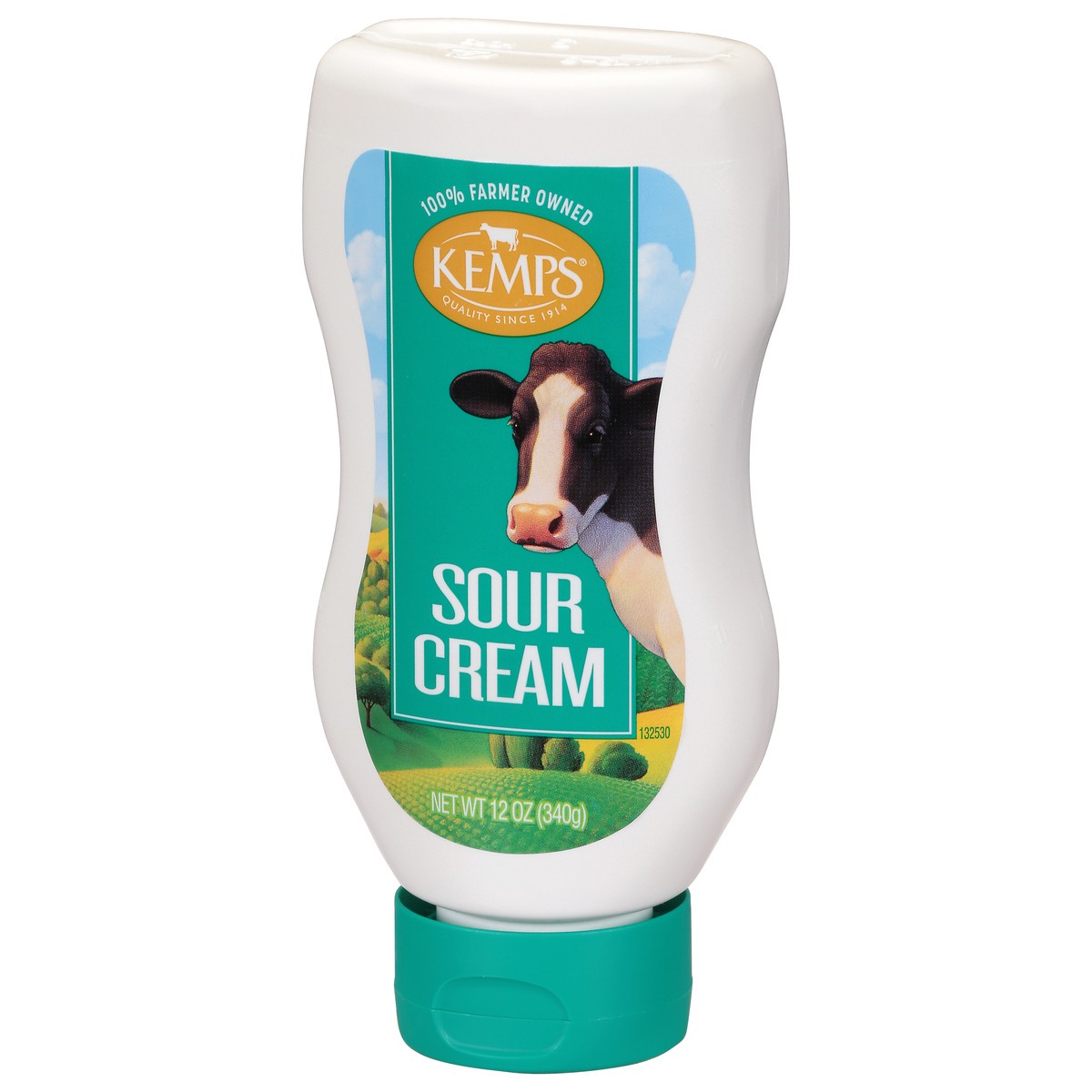 slide 10 of 14, Kemps Sour Cream Sour Cream Squeeze, 12 oz