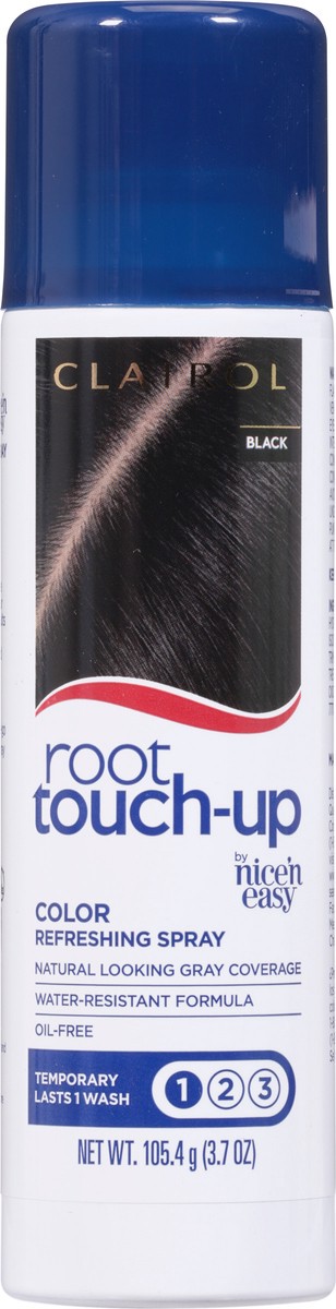 slide 4 of 9, Root Touch-Up Temporary Color Refreshing Spray Black, 3.7 oz