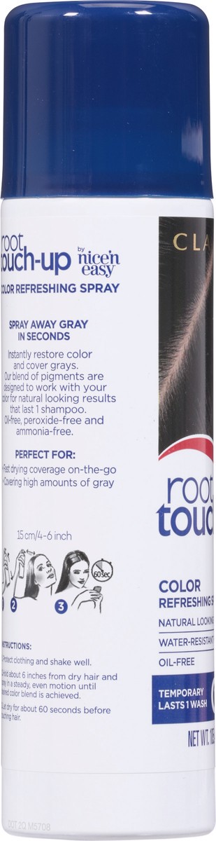 slide 9 of 9, Root Touch-Up Temporary Color Refreshing Spray Black, 3.7 oz