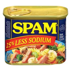 SPAM 25% Less Sodium Classic Meatloaf 12 oz