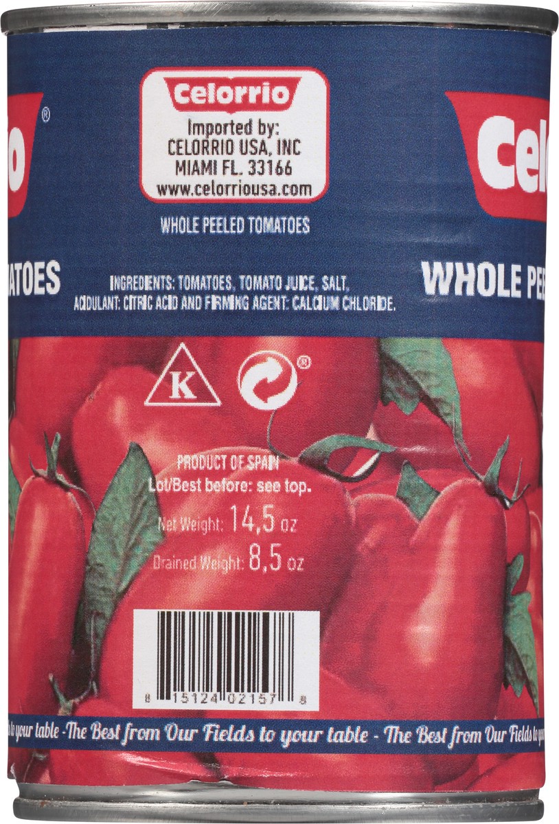 slide 7 of 9, Celorrio Whole Peeled Tomatoes 14.5 oz, 14.5 oz