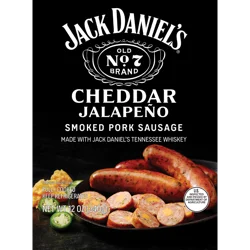 Jack Daniel's Cheddar Jalapeno Pork Sausage Links