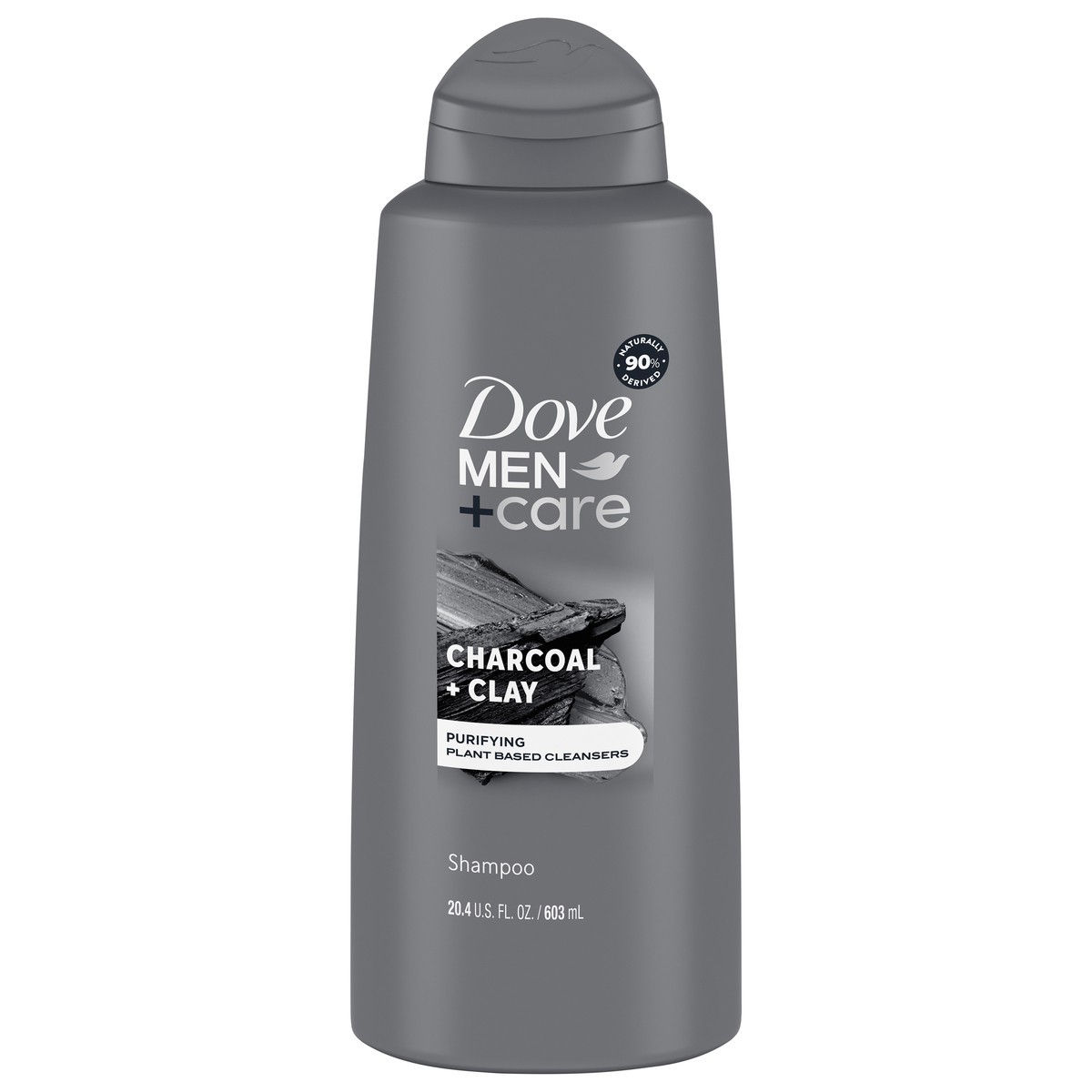 slide 1 of 5, Dove Men+Care Shampoo Charcoal + Clay 20.4 oz, 20.4 fl oz