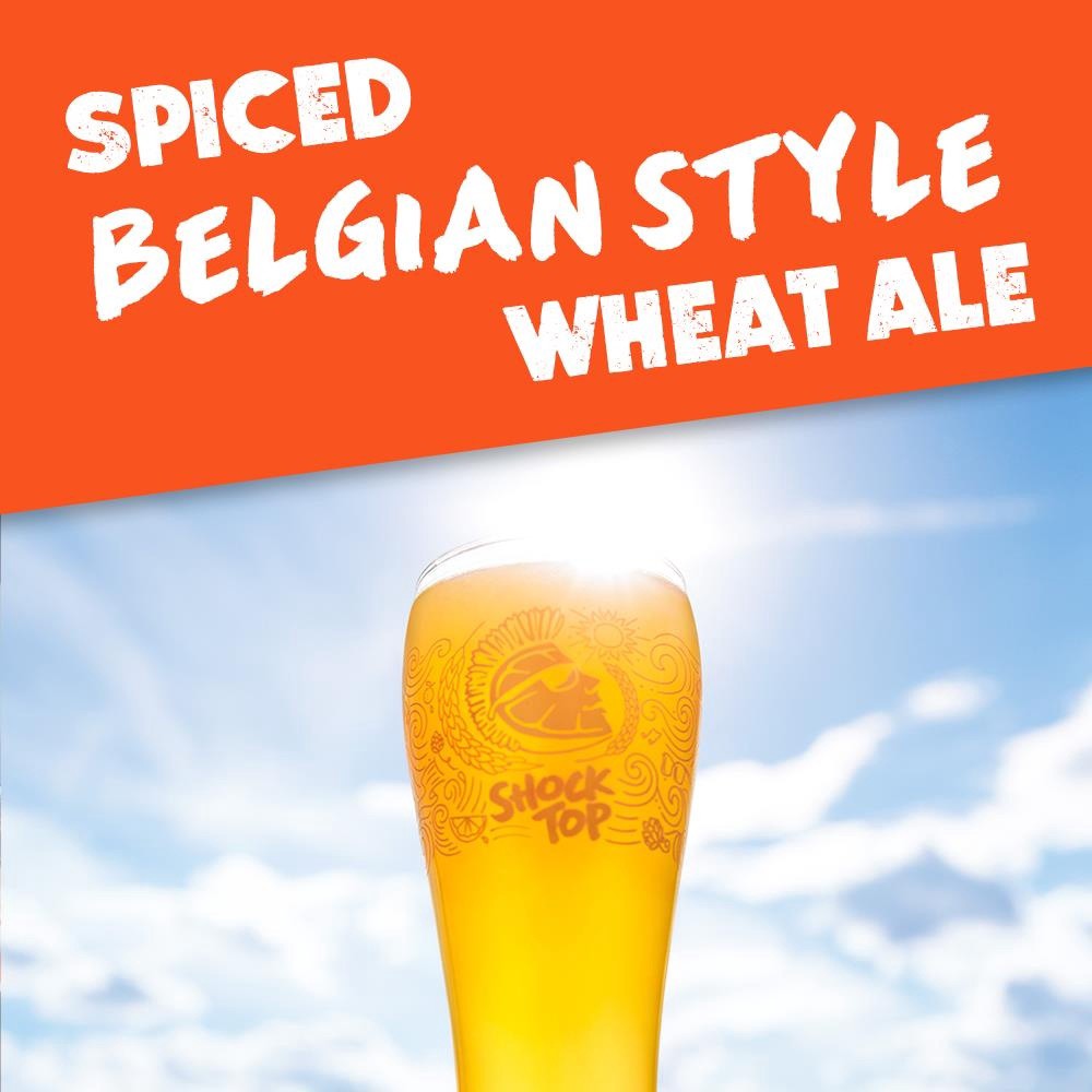 slide 2 of 8, Shock Top Belgian White, 12 fl oz