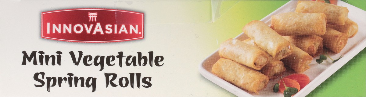 slide 3 of 9, Innovasian Cuisine Vegetable Mini Spring Rolls 10Ct, 7 oz