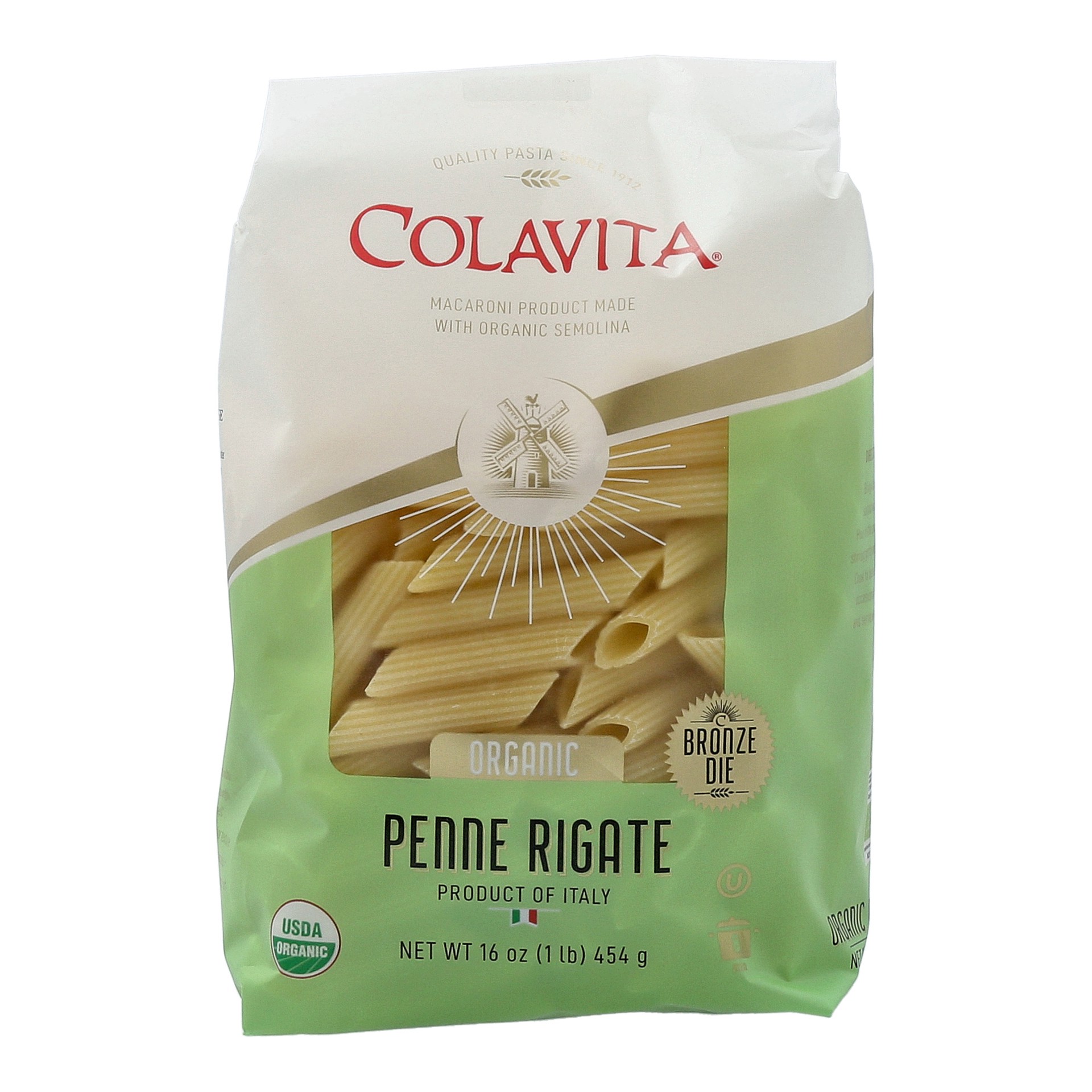 slide 1 of 5, Colavita Organic Penne Rigate Pasta, 1 lb