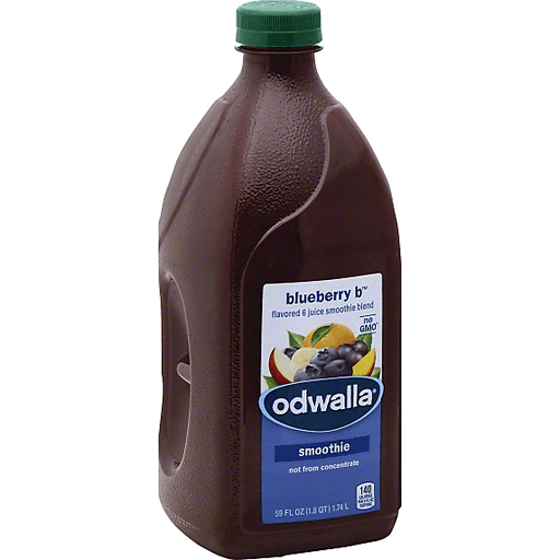 slide 2 of 2, Odwalla Blueberry B Monster 100% Juice Smoothie, 59 fl oz