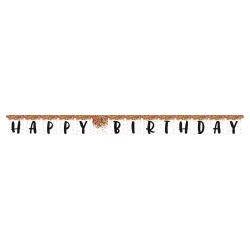 Creative Converting Sprinkles Jointed Banner Happy Birthday
